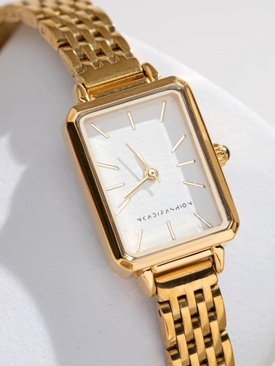 Mila 18K Gold Minimalist Watch main image 6